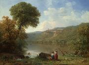 George Inness Lake Nemi Germany oil painting artist